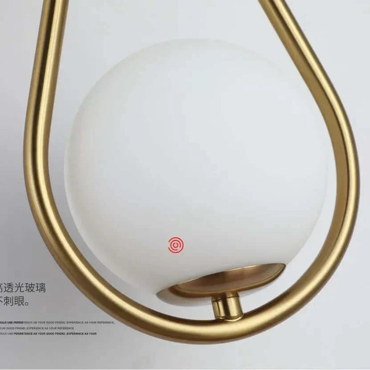 Drop Luxury Glass Balls Væglampe