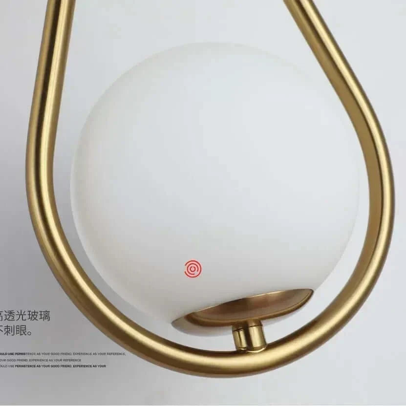Drop Luxury Glass Ball Wall Light