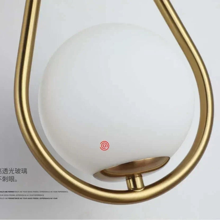 Drop Luxury Glass Ball Wall Light