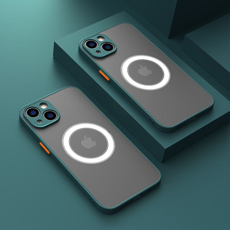 Elegant Magsafe Stødabsorberende iPhone Cover
