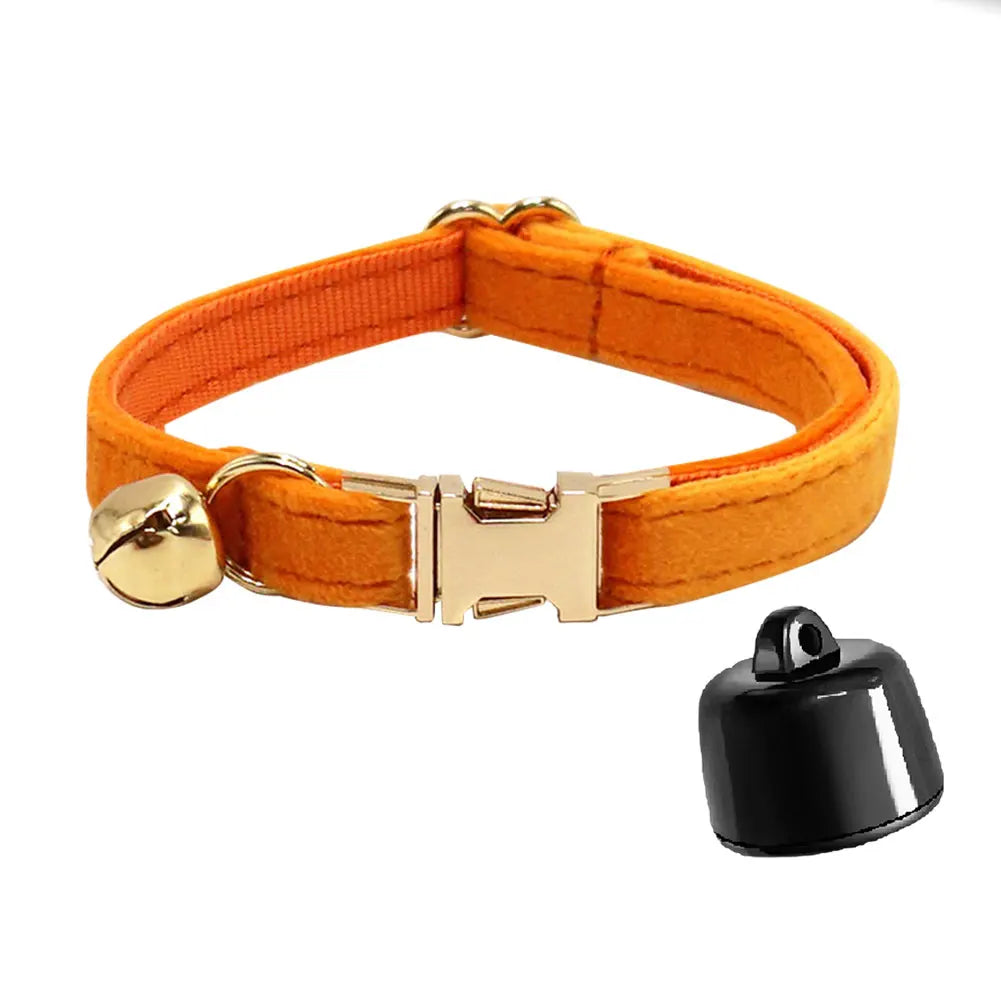 Pet Tracker Mini – Smart Bluetooth Dyrlokator med Halsbånd og Klokke