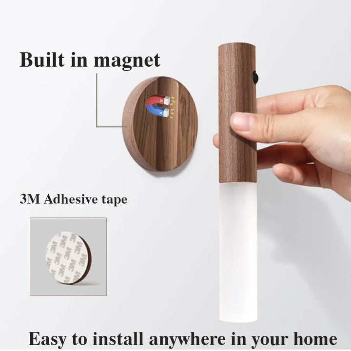 Magnetisk LED Bevægelsessensor Natlys