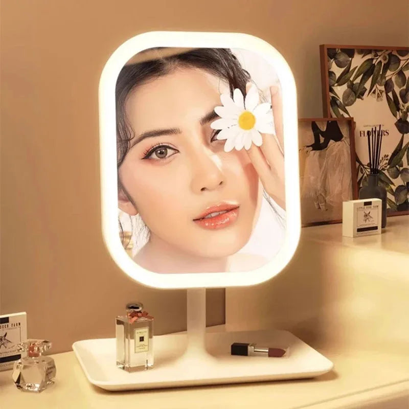 LED Makeup Spejl Lumiéra | 3 Lysfarver | Touch Kontrol | Moderne Design