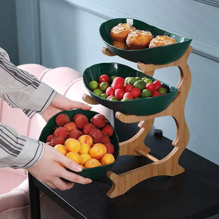 FruitTower - Elegant Metal Frugtholder