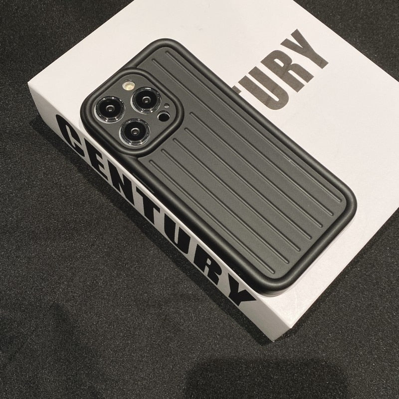 Luggage Box Stødabsorberende iPhone Cover