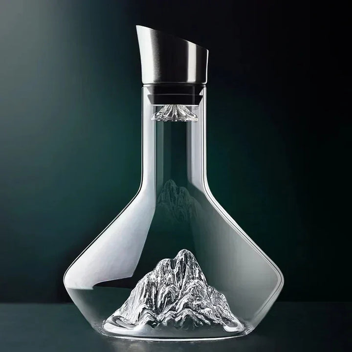 1500ml Iceberg Decanter Kreativ Blyfri Krystalmateriale Luksus Høj- Kvalitets Hjem Rødvinsdistributør Decanter Vinkaraffel