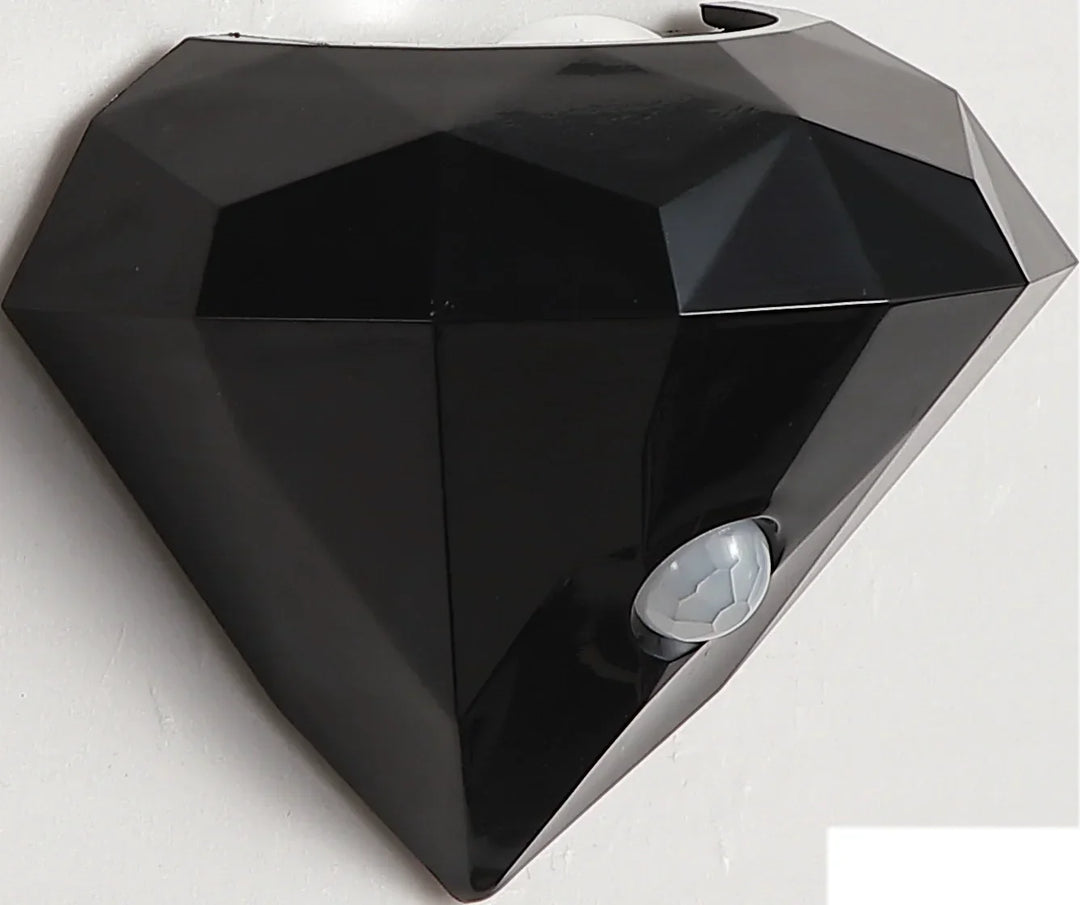 Premium Diamant Væglampe Nattelys Bevægelsessensor Magnetisk Dæmpbar