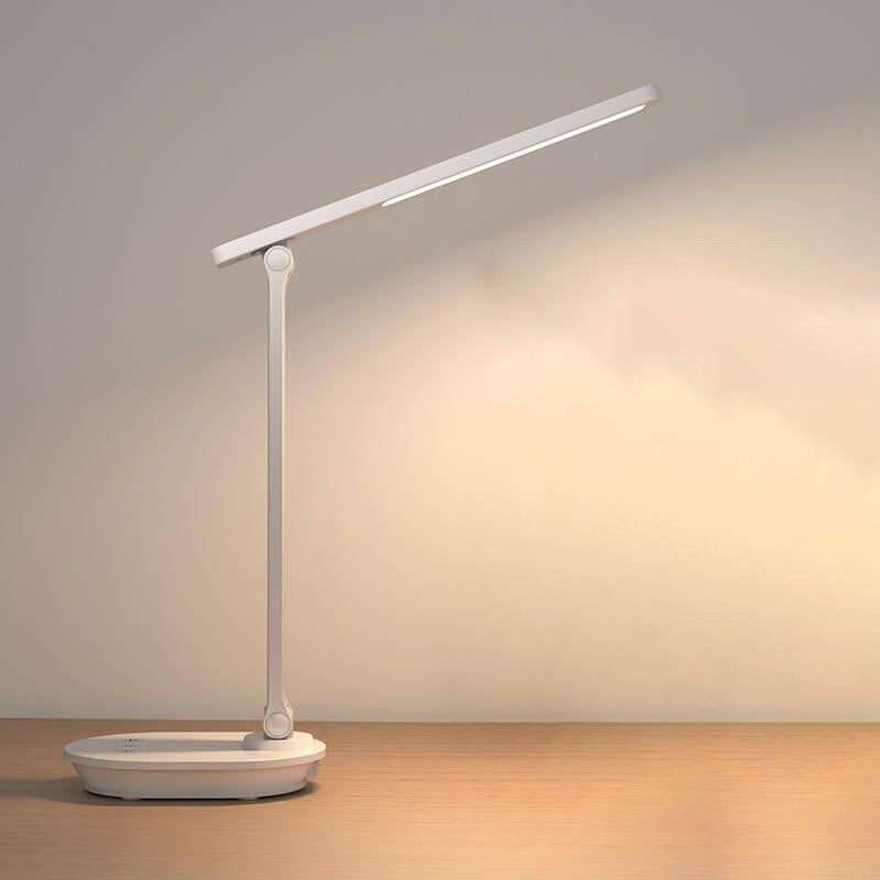 Moderne dobbelt foldbar øjenpleje trådløs genopladelig LED skrivebordslampe