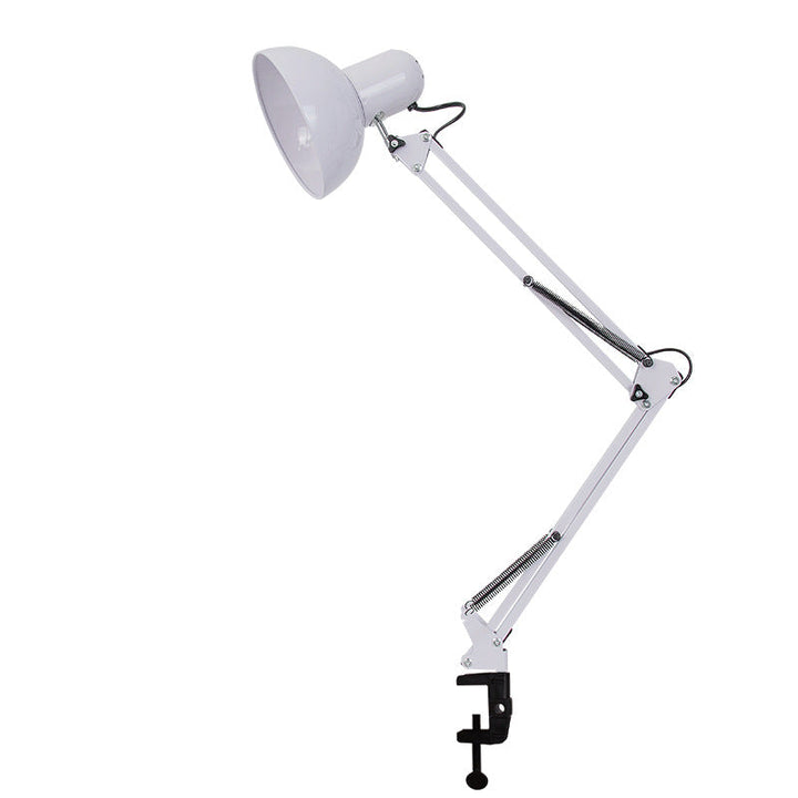Moderne minimalistisk sammenklappelig bordlampe med lang arm og clip lavet af ABS med 1 lys til soveværelset