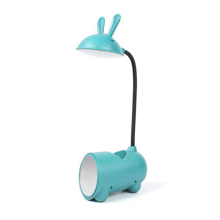 Karikatur Kreativ Kanin LED Touch USB Pen Holder Skrivebordslampe