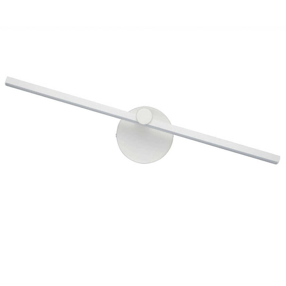 Nordisk Minimalistisk Aluminium Lang Bar Switch LED Spejl Væglampe