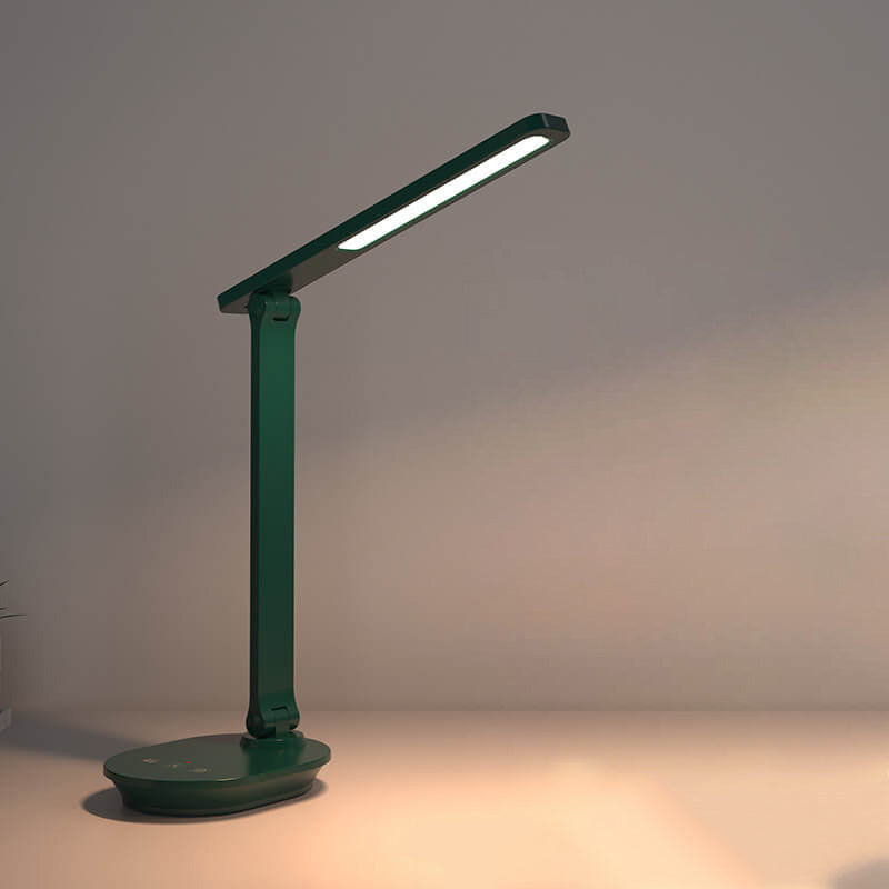 Moderne dobbelt foldbar øjenpleje trådløs genopladelig LED skrivebordslampe