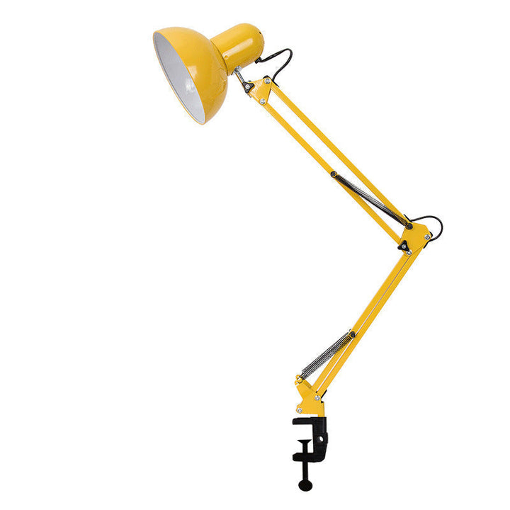 Moderne minimalistisk sammenklappelig bordlampe med lang arm og clip lavet af ABS med 1 lys til soveværelset