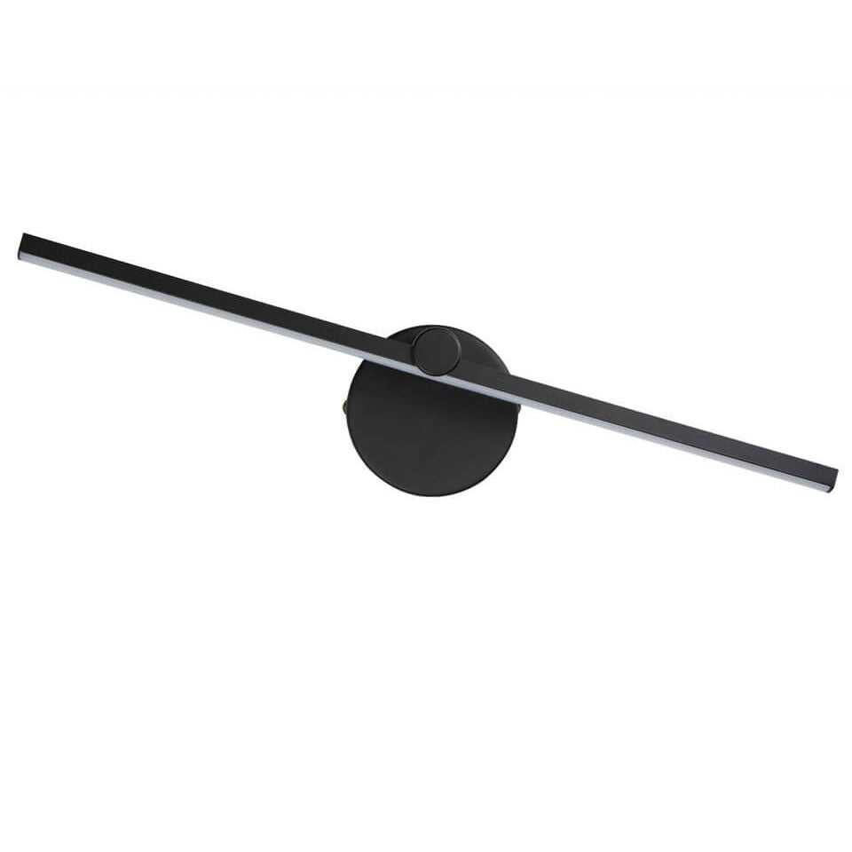 Nordisk Minimalistisk Aluminium Lang Bar Switch LED Spejl Væglampe