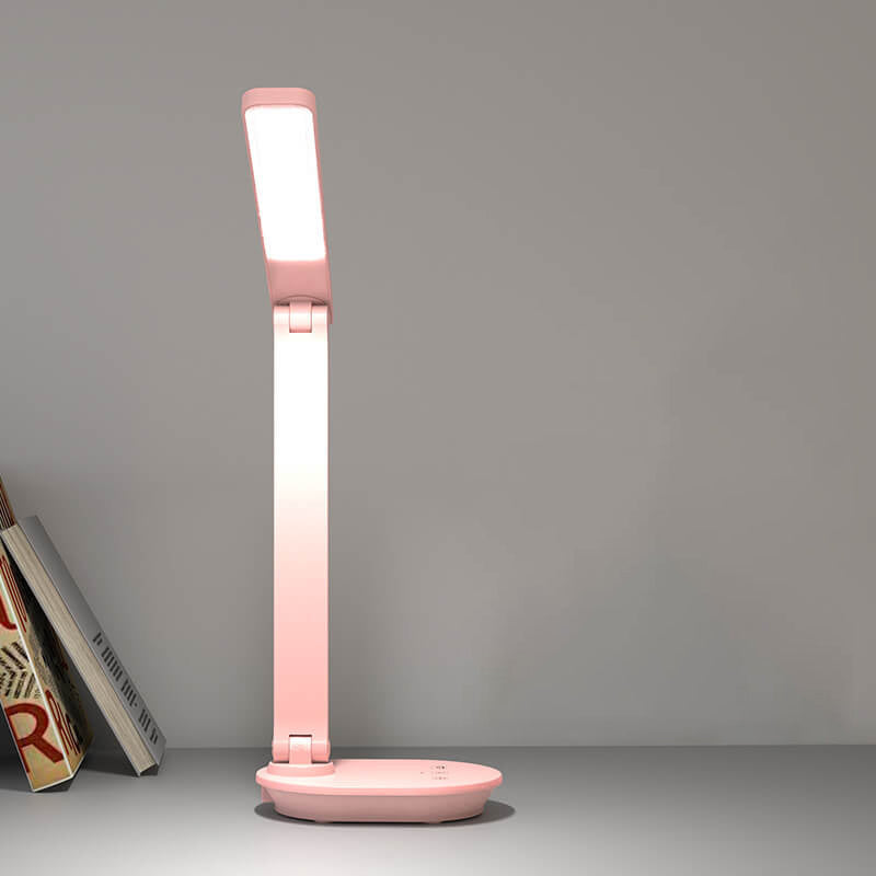 Moderne dobbelt foldbar øjenpleje trådløs genopladelig LED skrivebordslampe