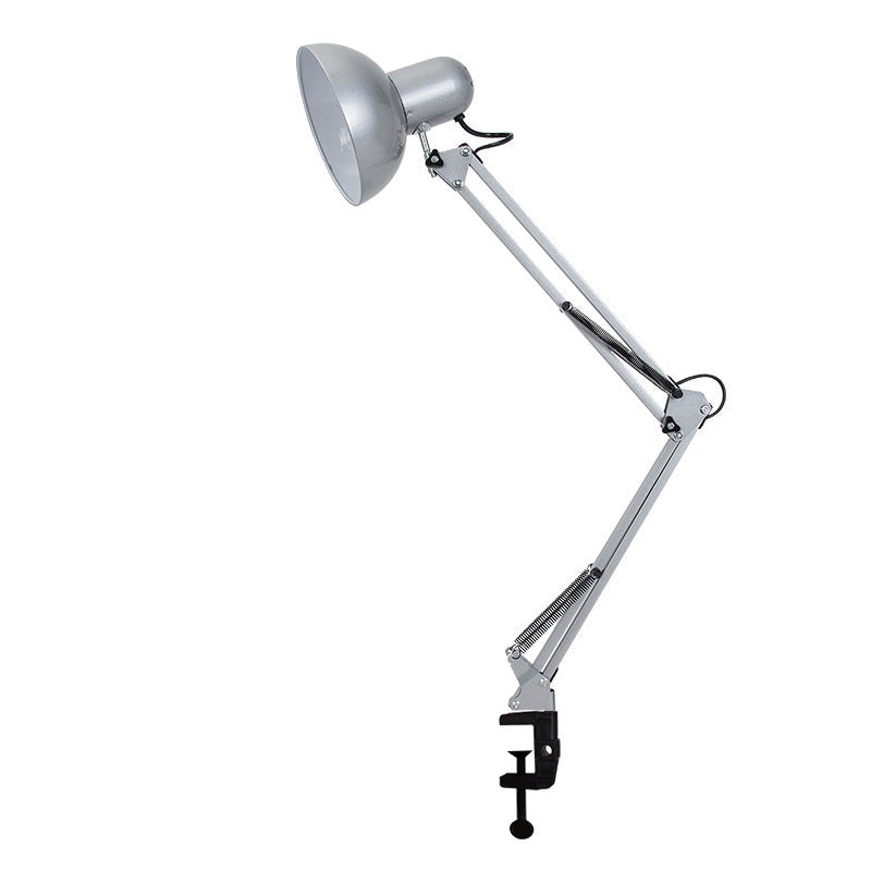 Moderne minimalistisk sammenklappelig bordlampe med lang arm og clip lavet af ABS med 1 lys til soveværelset