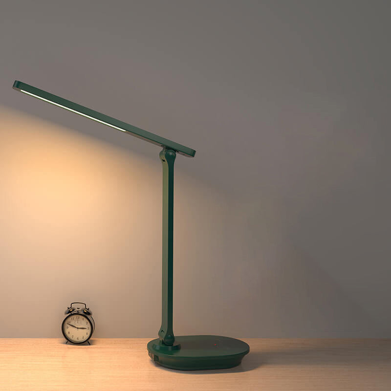 Moderne dobbelt foldbar øjenpleje trådløs genopladelig LED skrivebordslampe