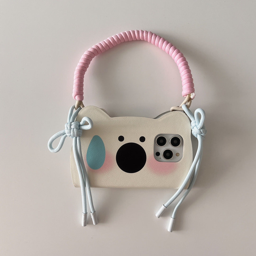 Insta-Style Tegneserie Westie Flip-Phone Cover