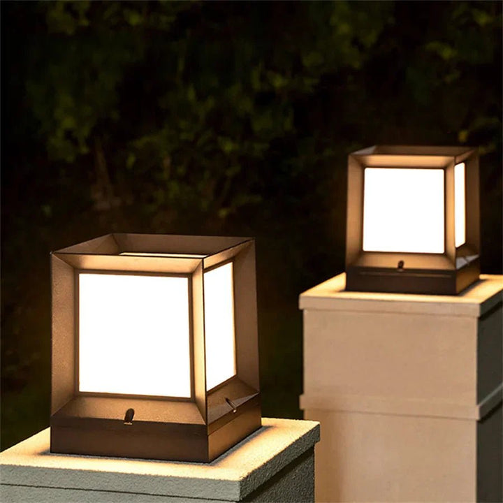 Moderne LED udendørs gulvlampe til indkørsler, porte og haveveje