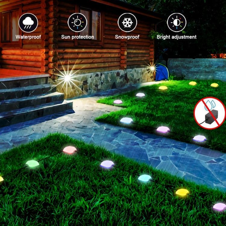 CP01 Udendørs WIFI Smart APP Kontrol Have Lys Musik Synkronisering Udendørs Gulvlys (US Stik)