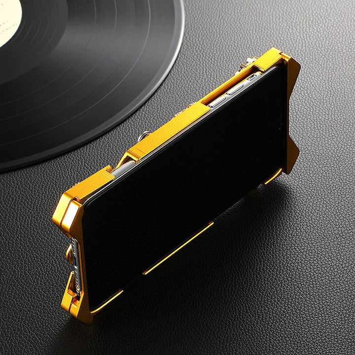 Mechanic Skull Cyberpunk Stil iPhone Cover