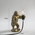 Vred Gorilla Bord Natlampe