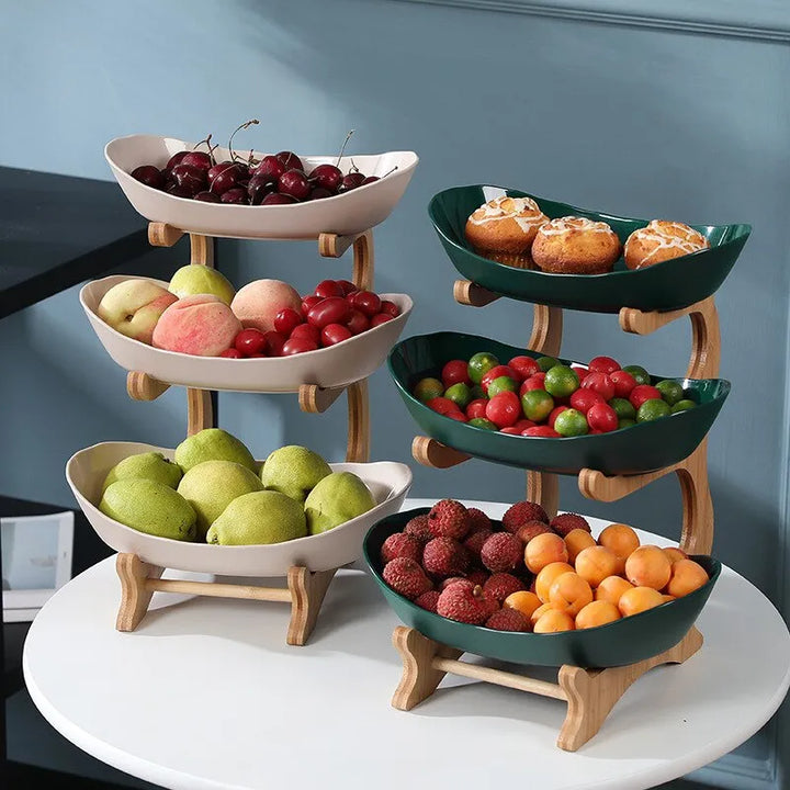 FruitTower - Elegant Metal Frugtholder