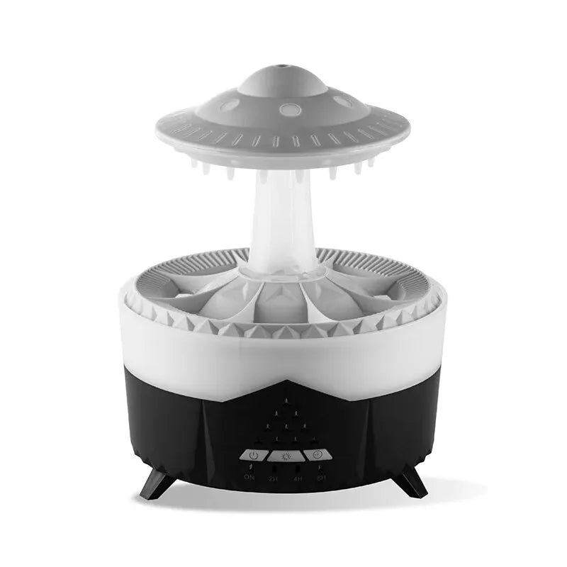 UFO Luftfugter | Ultrasonisk Aromaterapi Diffuser med Fjernbetjening - Grosven