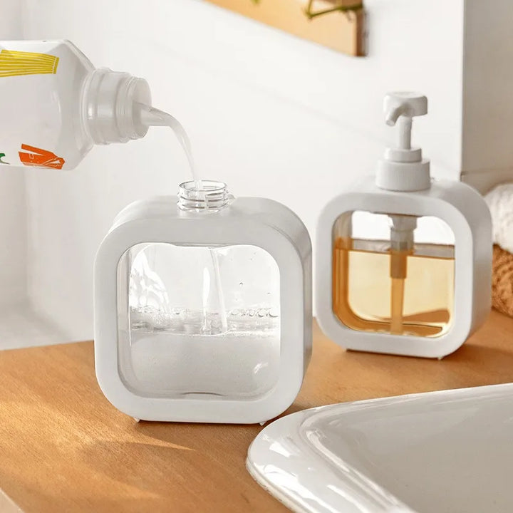 SkandiPure Sæbe Dispenser – Minimalistisk Nordisk Design til Moderne Rum