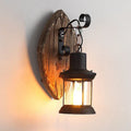 Retro Lantern Lampe Industriel Lantern Væglampe