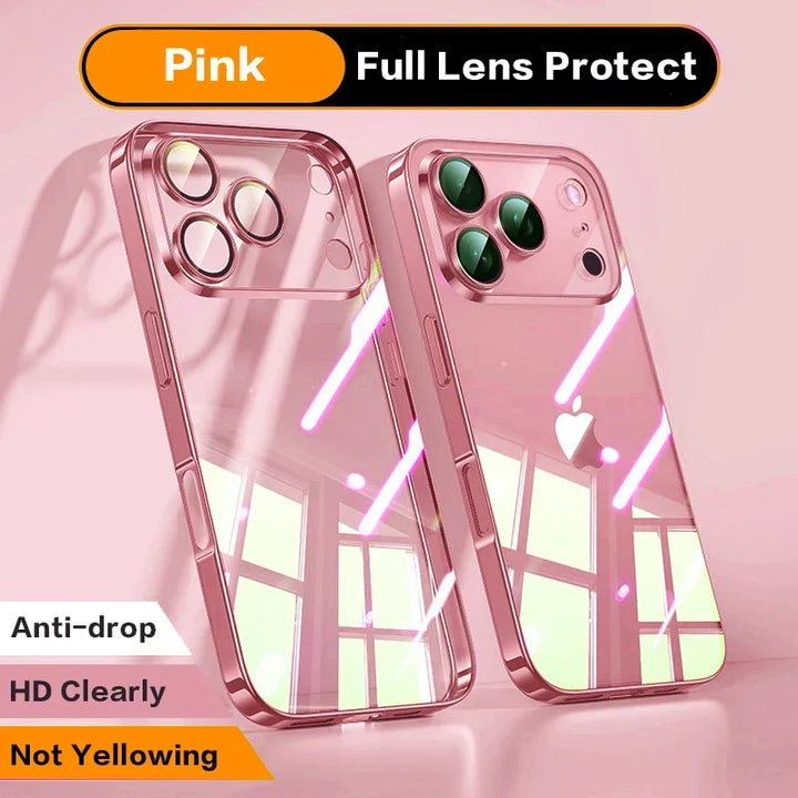Stødabsorberende Luksus Plating iPhone Cover