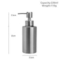Elegant Håndpumpe Sæbedispenser i Rustfrit Stål 250ml/350ml/550ml