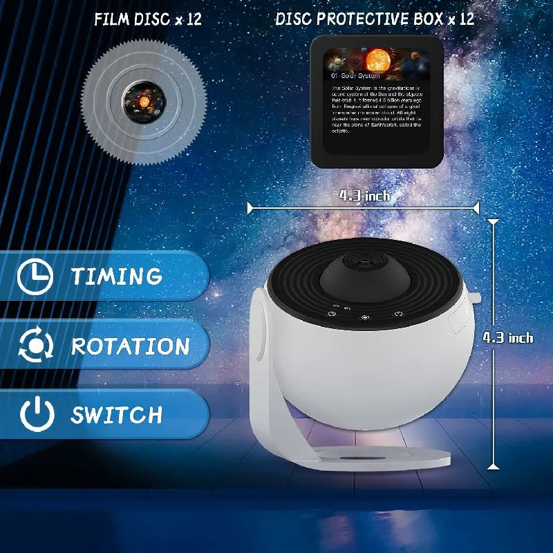 360° Planetarium Projektor | Forbedret Afslapning og Stresslindring
