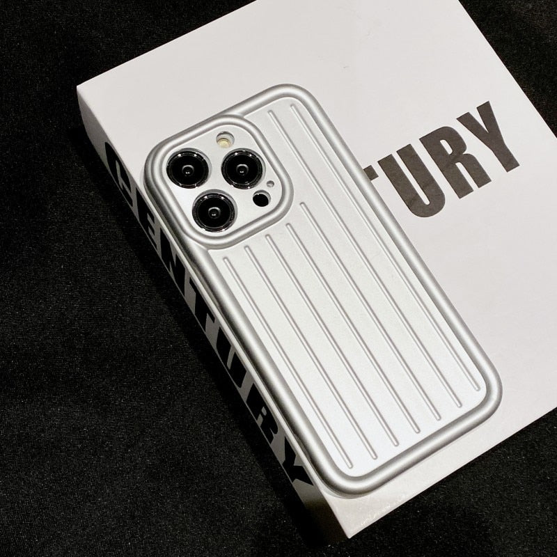 Luggage Box Stødabsorberende iPhone Cover