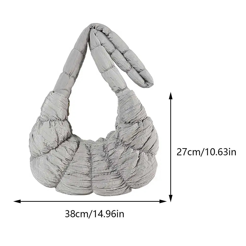 Puff Croissant Skuldertaske