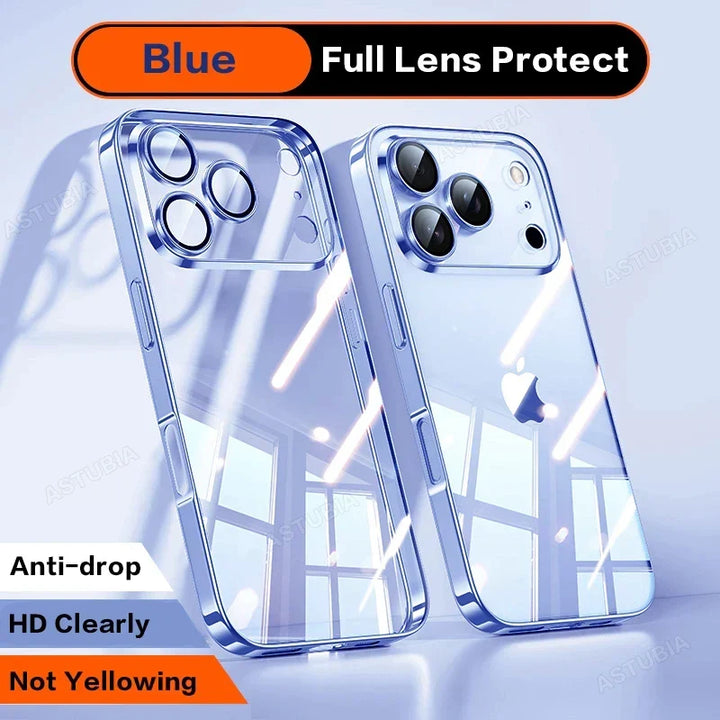 Stødabsorberende Luksus Plating iPhone Cover