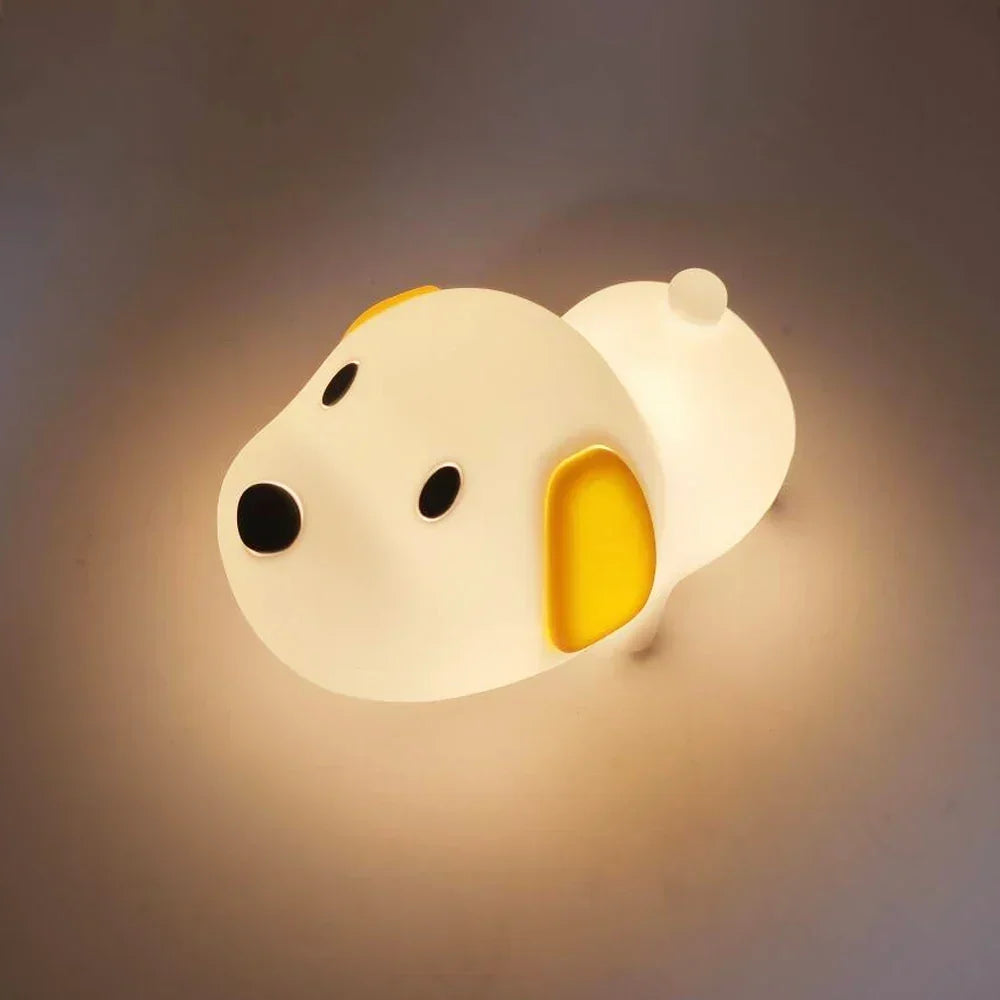 LumiSoft LED Natlampe | Blød Silikone | Ekstra Lang Batterilevetid | USB Genopladelig