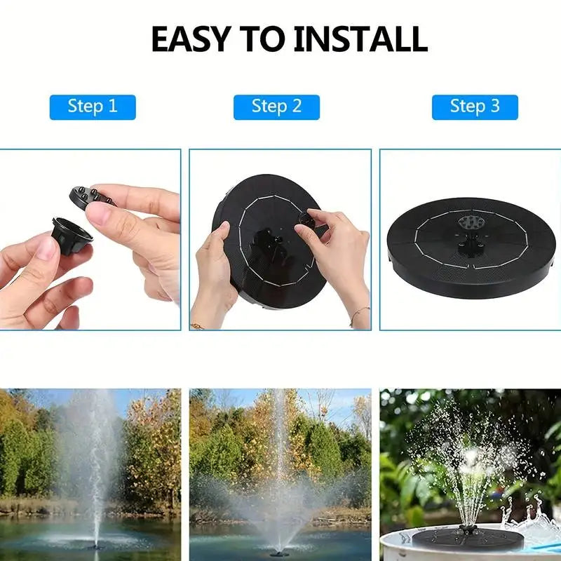 Flydende Solfountain