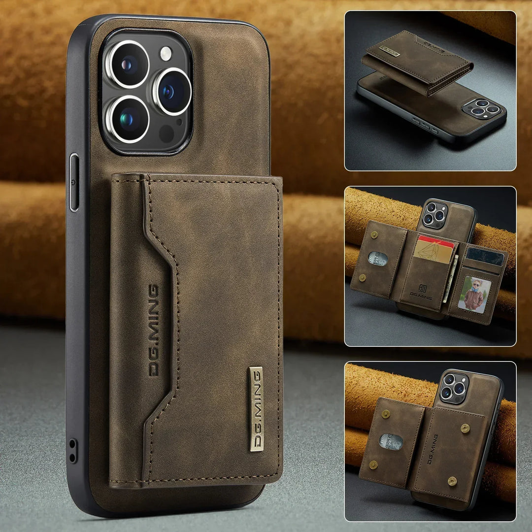 2-i-1 iPhone-etui med aftagelig pung
