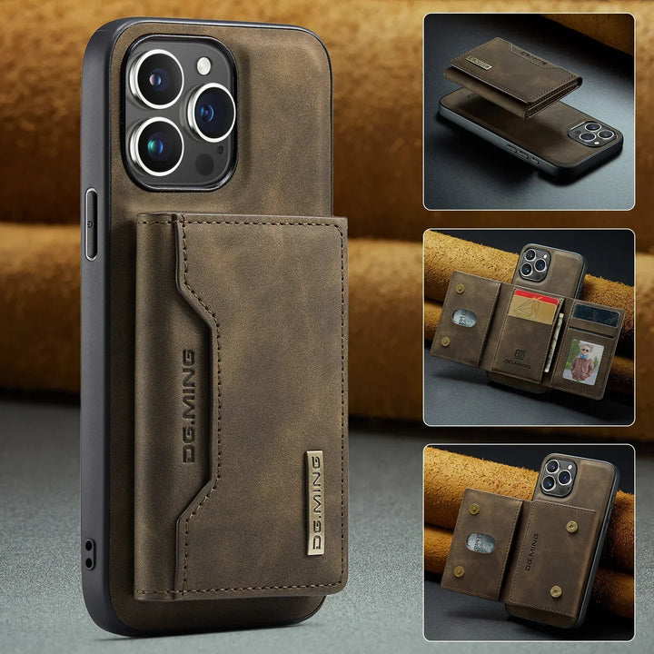 2-i-1 iPhone-etui med aftagelig pung