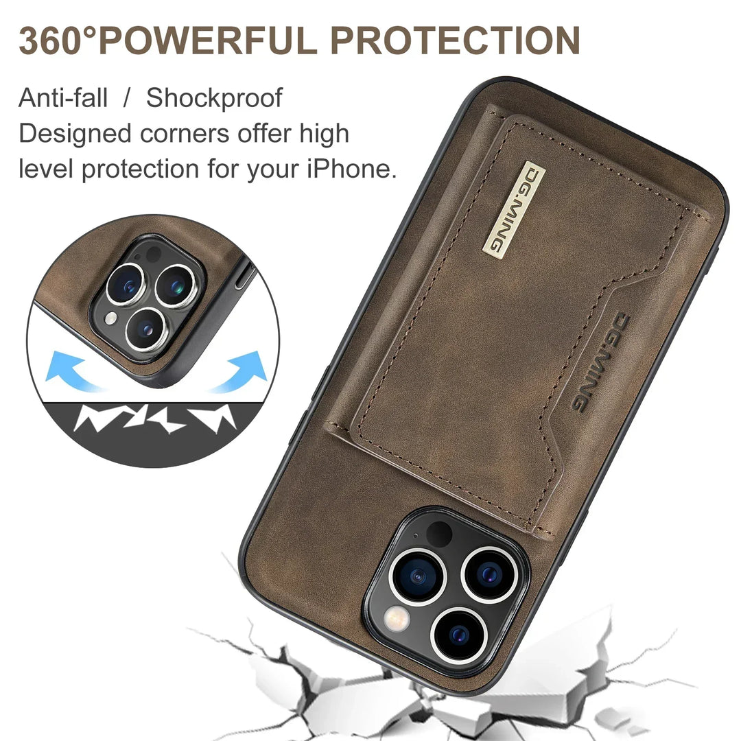 2-i-1 iPhone-etui med aftagelig pung