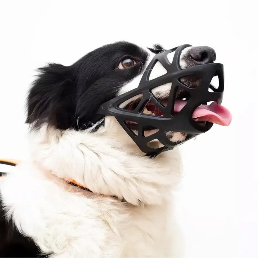 SafeBark Hundemuzzle – Effektiv Anti-Bid og Anti-Gønløsning, Åndbar og Behagelig |