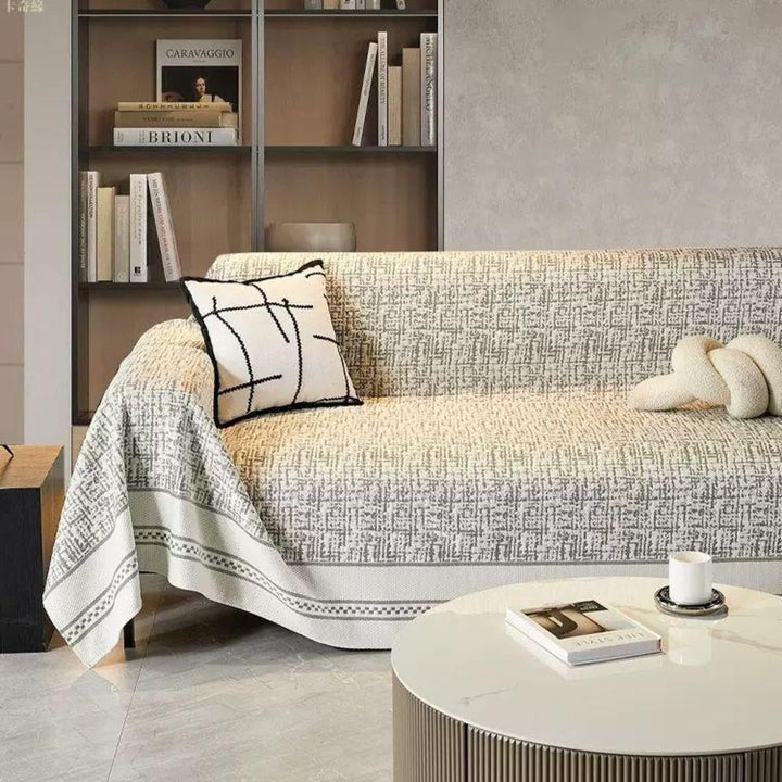 Sahara Skitse Chenille Sofa Betræk