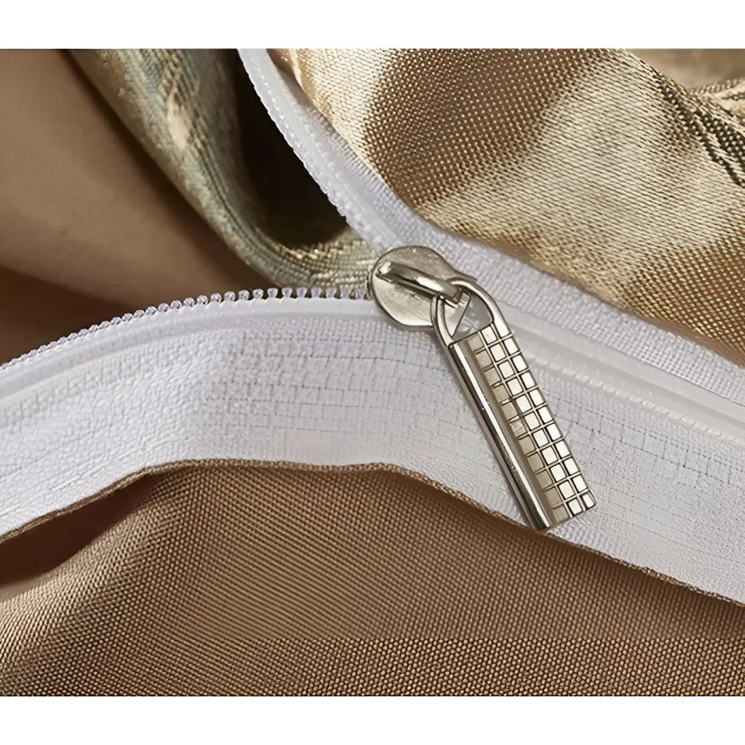 Chic Satin Jacquard Dynecover til Luksuriøst Soveværelse