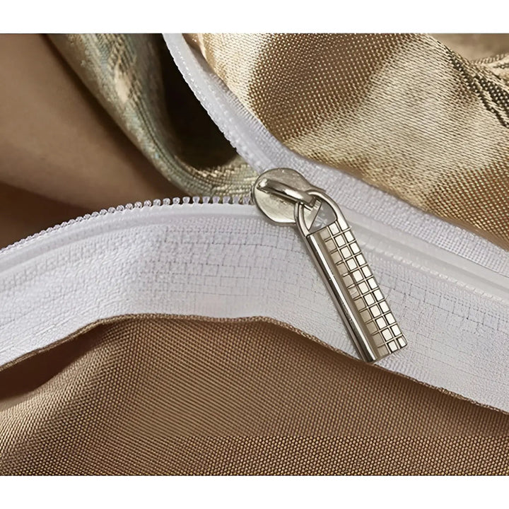 Chic Satin Jacquard Dynecover til Luksuriøst Soveværelse