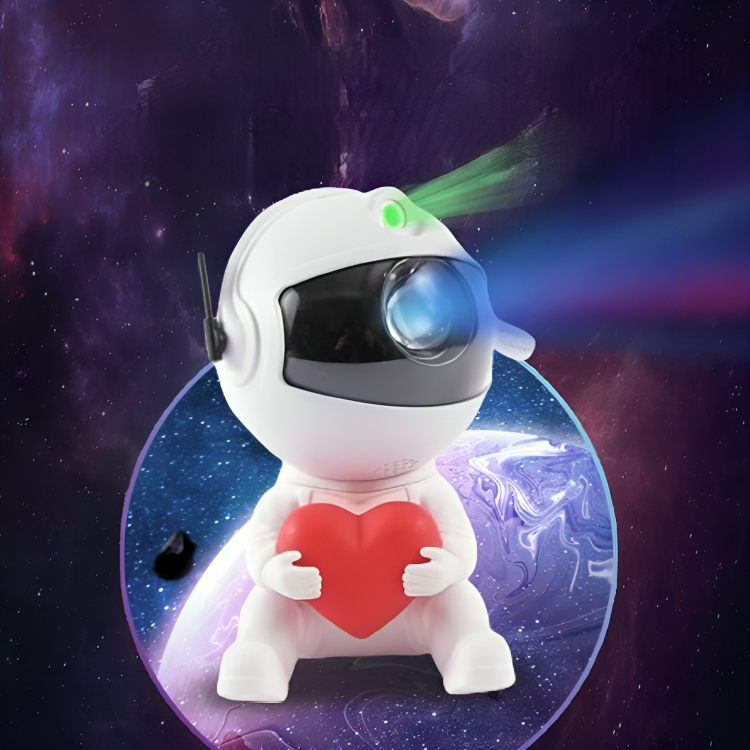 Kærlighed Astronaut Galaxy Nattelys Projektor |