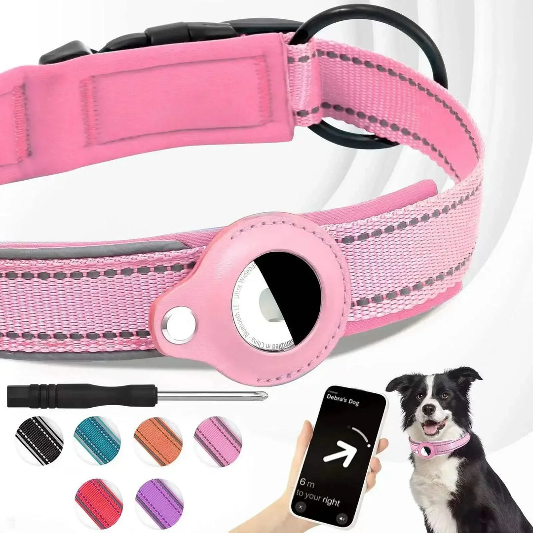 LEAZO - AirTag Hundehalsbånd