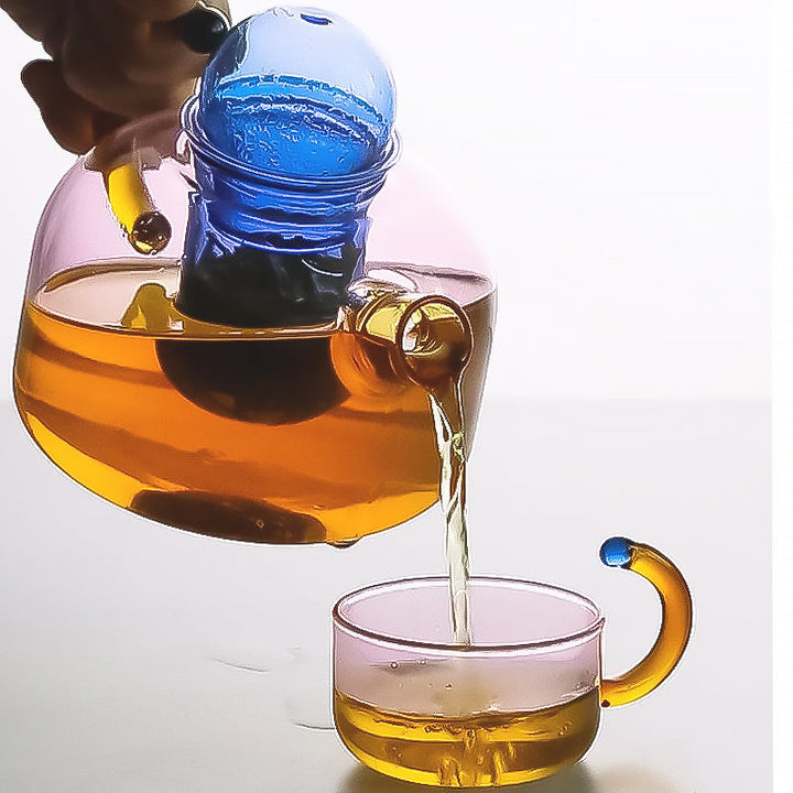 farverigt glas service