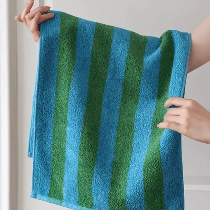 Retro Striber Håndklæde (Chunky)