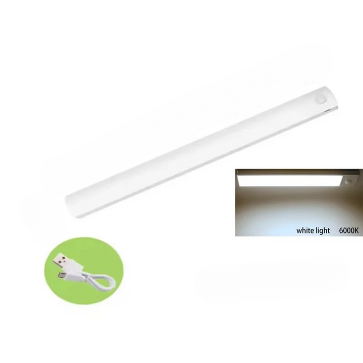 Smart Sensor LED Nattelys - Bevægelsesaktiveret, Dæmpbar &amp; Genopladelig